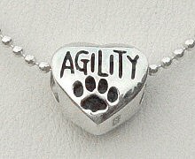I Love Dog Agility Necklace I Love Dog Agility Necklace