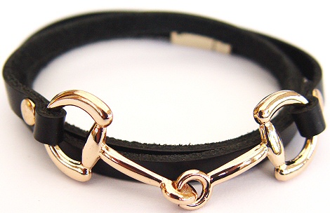 Snaffle Bit Bracelet